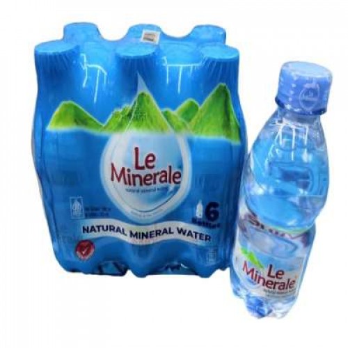 LE MINERALE NAT MINERAL WATER 6X330ML