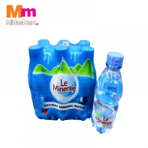 LE MINERALE NAT MINERAL WATER 6X330ML