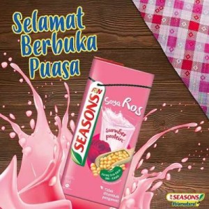 SEASONS ROSE SOYA 1 LITER