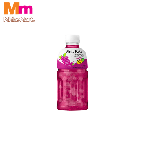 MOGU MOGU GRAPE JUICE WITH NATA DE COCO (320ML)