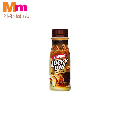 KOPIKO LUCKY DAY READY-TO-DRINK COFFEE (180ML)