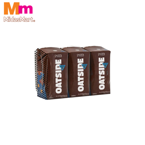 OATSIDE UHT CHOCOLATE OAT MILK (3 X 200ML)