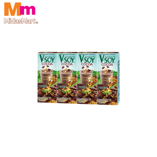 V-SOY COCOA SOY MILK (4 X 200ML)