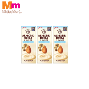ALMOND KOKA UNSWEETENED ALMOND MILK (3 X 180ML)