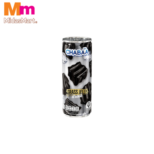 CHABAA GRASS JELLY DRINK CAN (230ML)