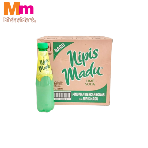 NIPIS MADU LIME SODA CAN WHOLESALE PACK (12 X 330ML)