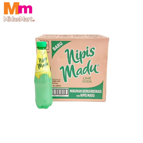 NIPIS MADU LIME SODA CAN WHOLESALE PACK (12 X 330ML)