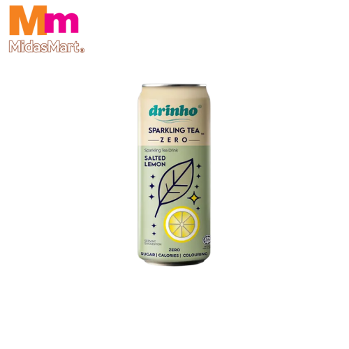 DRINHO SPARKLING TEA ZERO SUGAR LEMON (320ML)