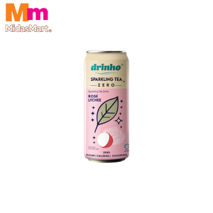 DRINHO SPARKLING TEA ZERO SUGAR ROYAL LYCHEE (320ML)