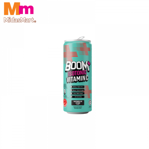 BOOM+ Isotonic Vitamin C Watermelon Lychee 1x325ml