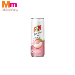 F&N SPARKLING ZERO PEACH SODA (325ML)