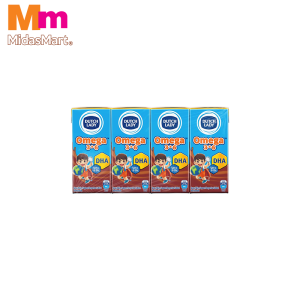 DUTCH LADY UHT OMEGA CHOC MULTIPACK (4 X 180ML)