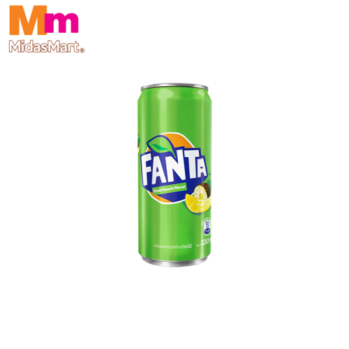 FANTA FRUIT PUNCH SODA CAN (320ML)