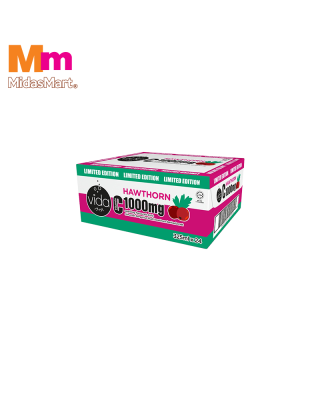VIDA C HAWTHORN SPARKLING DRINK CARTON BOX (24 X 325ML)