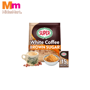 SUPER CHARCOAL ROASTED WHITE COFFEE BROWN SUGAR (15S X 21G)