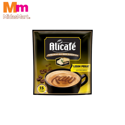ALICAFE TONGKAT ALI & GINSENG 5-IN-1 LEBIH PEKAT (15S X 36G)