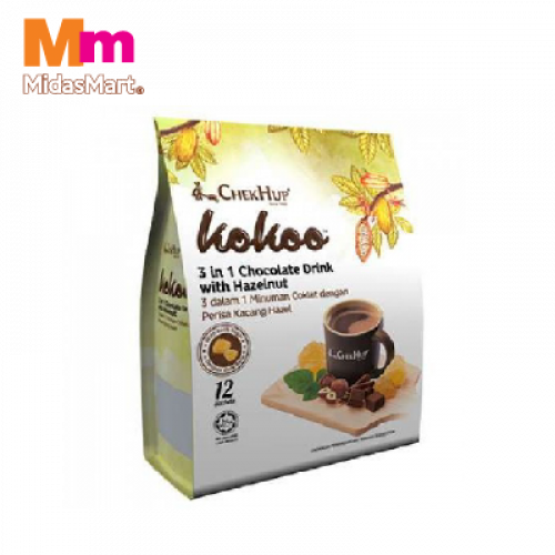 CHEK UP KOKOO WITH HANZELNUT 1X12X40G CHEK UP KOKOO WITH HANZELNUT 1X12X40G