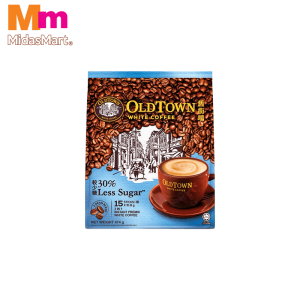 OLD TOWN 3 IN 1 LESS SUGAR WHITE COFFEE (31.6G)