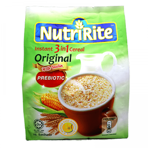 NUTRIRITE CEREAL 3IN1 ORIGINAL 1X15X28G