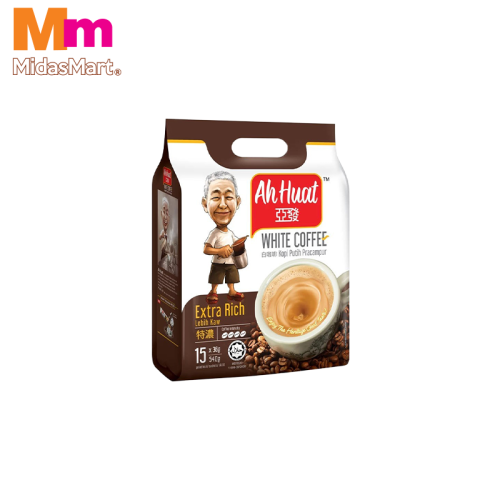 AH HUAT WHITE COFFEE EXTRA RICH (15S X 36G)
