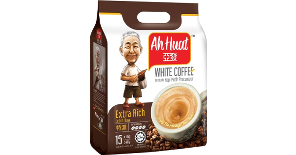 AH HUAT WHITE COFFEE EXTRA RICH (15S X 36G)