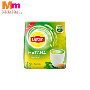 LIPTON 3-IN-1 MATCHA MILK TEA (12 X 22G)