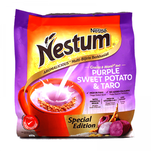 NESTUM 3IN1 PURPLE SWEET POTATO & TARO 1X10X27G