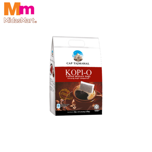 TAJ MAHAL KOPI O 2-IN-1 WITH SUGAR (15S X 10G)