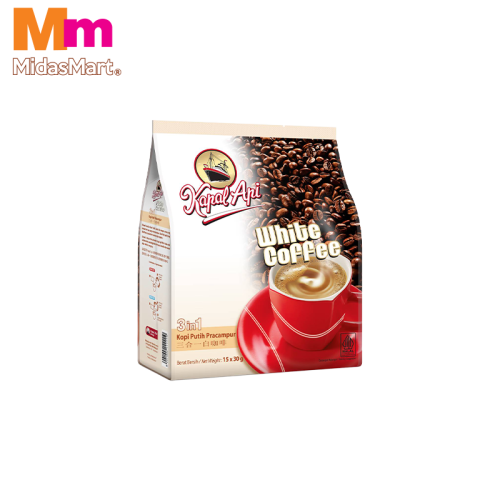 KAPAL API WHITE COFFEE (15S X 30G)