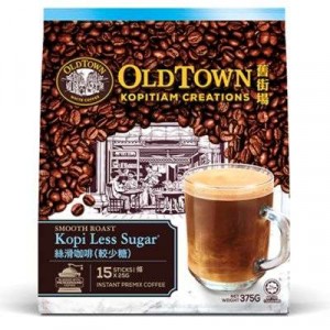 OLDTOWN 3IN1 ROAST COFFEE LESS SUGAR 1X15SX25G
