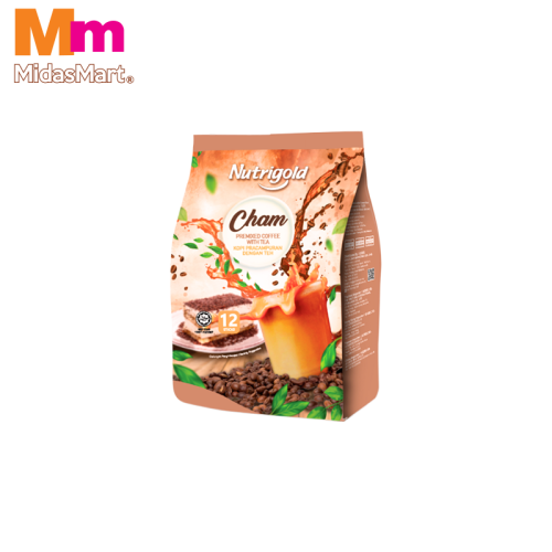 NUTRIGOLD CHAM COFFEE & TEA MIX (12 X 30G)