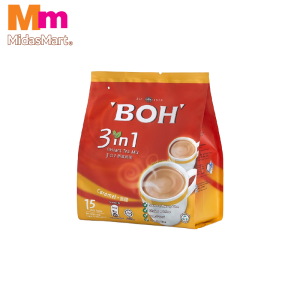 BOH 3-IN-1 INSTANT TEA CARAMEL FLAVOR (15 X 19G)