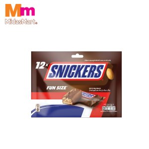 SNICKERS FUN SIZE PEANUT CHOCOLATE BARS (12PCS)