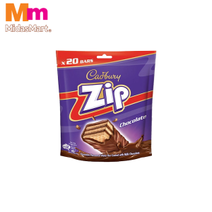 CADBURY ZIP CHOCOLATE WAFER SHAREBAG (160G)