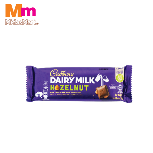 CADBURY DAIRY MILK CHOCOLATE - HAZELNUT (90G)