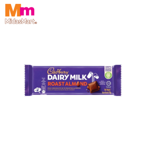 CADBURY DAIRY MILK CHOCOLATE - ROAST ALMOND (90G)