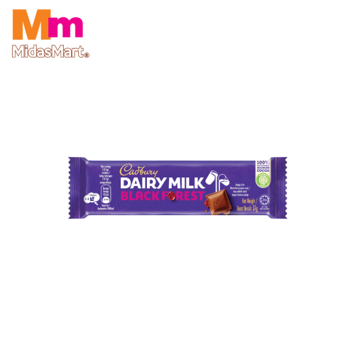 CADBURY DAIRY MILK CHOCOLATE - BLACK FOREST (90G)