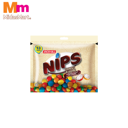 JACK 'N JILL NIPS COOKIES & CREAM FUN PACK (13 X 13G)