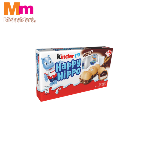KINDER HAPPY HIPPO COCOA MULTI PACK (PACK OF 5) (103.7G)