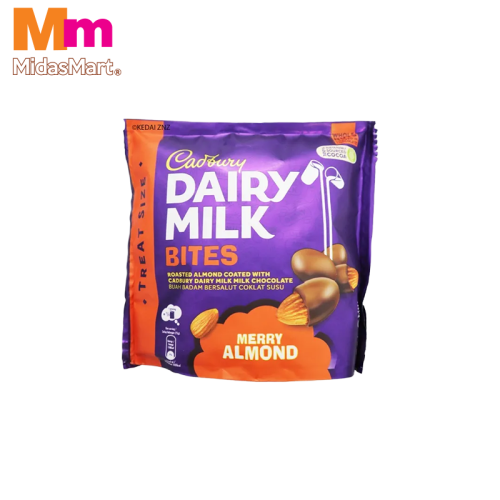 CADBURY DAIRY MILK BITES ALMOND DOYPACK (120G)