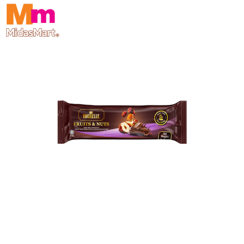 VOCHELLE FRUIT & NUT MILK CHOCOLATE BAR (35G)