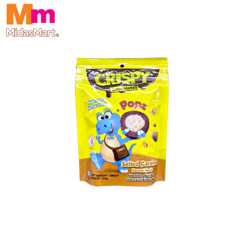 CRISPY SALTED CARAMEL BALL POPZ (100G)