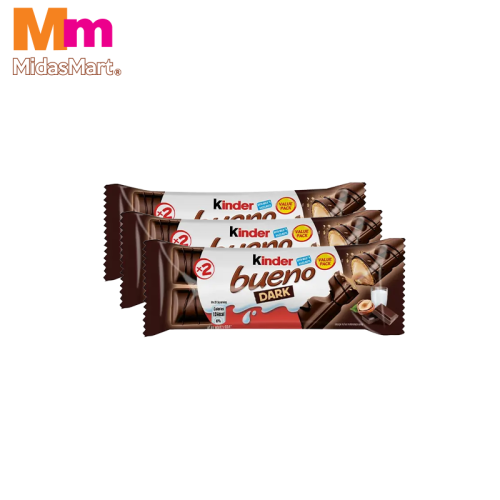 KINDER BUENO DARK T2 (3 X 43G)