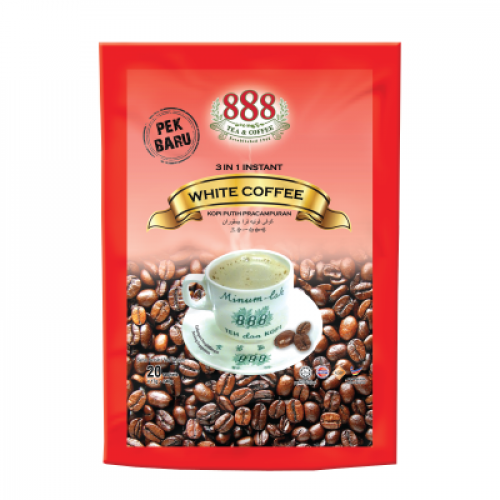 888 INSTANT WHITE COFFE 1X20'SX17G