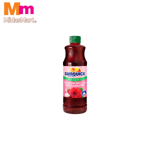 SUNQUICK JUMBO ROSE LYCHEE CONCENTRATE (700ML)