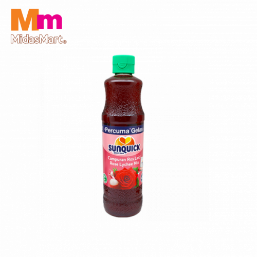 SUNQUICK JUMBO ROSE LYCHEE 1X700ML