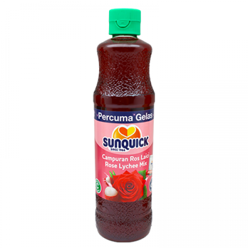 SUNQUICK JUMBO ROSE LYCHEE 1X700ML