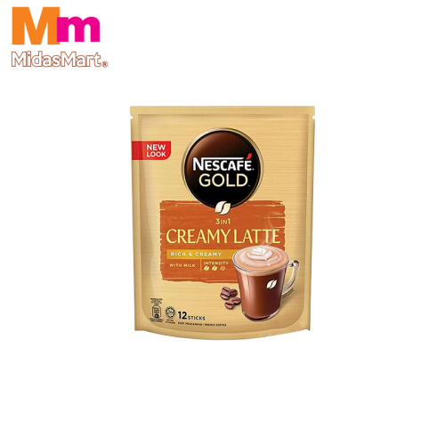 NESCAFE GOLD CREAMY LATTE MULTIPACK (12 X 31G)