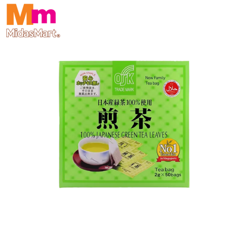 OSK JAPANESE GREEN TEA BAGS (50'S)
