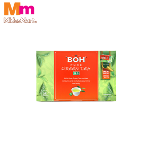 BOH JASMINE GREEN TEA BAGS (50'S)